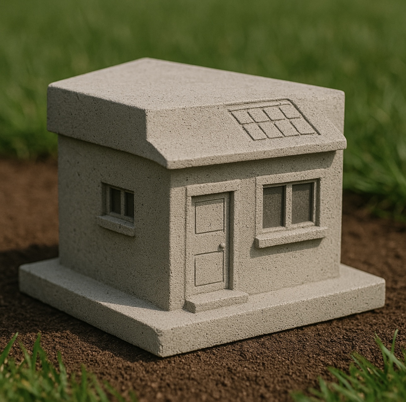 Miniature Concrete Home